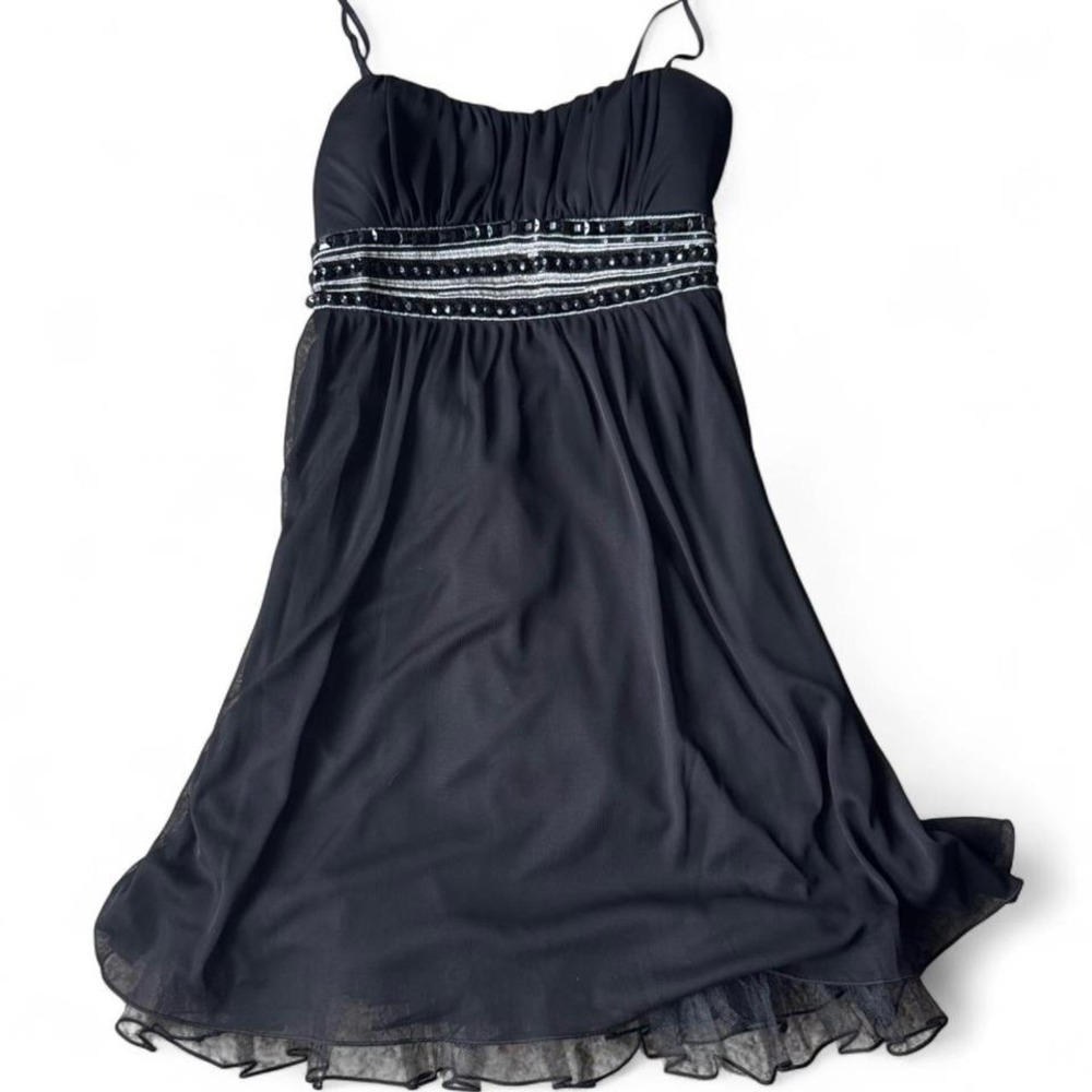 Y2K Black Ruby Rox babydoll‎ dress